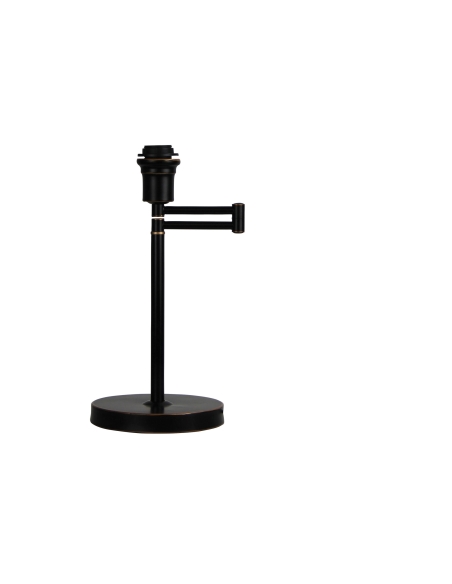 SL91311ORB - Oriel KINGSTON SWING ARM TABLE LAMP BASE RUBBED BRONZE