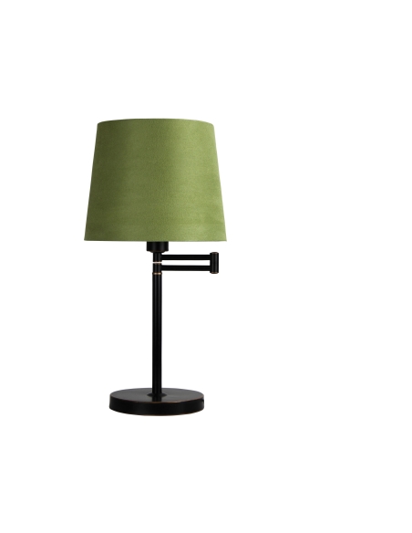 Kingston Swing Arm Table Lamp Base, Swing Arm Table Lamp Bronze