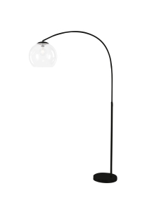Oriel OVER ARC LAMP BLACK w ACRYLIC SHADESL91207BK