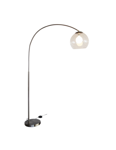 SL91207AB - Over Arc Lamp Antique Brass W Acrylic SL91207AB