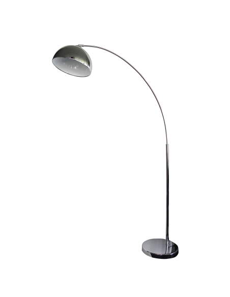 SL91201CH - Oriel DOME ARC FLOOR LAMP CHROME