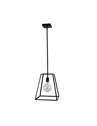 SL66901BK - Southport 30 Single Pendant Black