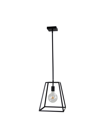 SL66901BK - Southport 30 Single Pendant Black