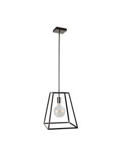 Southport 1 Light Pendant 300mm Brushed Chrome - SL66901BC SOUTHPORT.30
