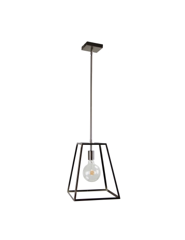 Southport 1 Light Pendant 300mm Brushed Chrome - SL66901BC SOUTHPORT.30