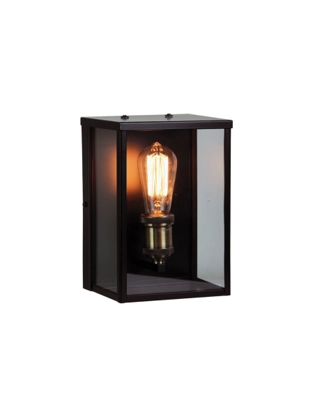 SL64908BK - Oakland 1 Light IP44 Exterior Wall SL64908BK