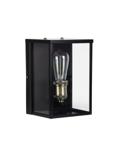 Oriel OAKLAND 1 LIGHT OUTDOOR WALL LIGHT BLACKSL64908BK