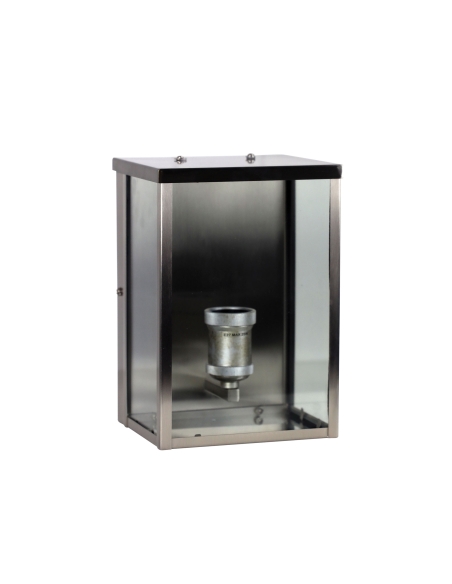 SL64908BC - Oakland 1 Light IP44 Exterior Wall Light Brushed Chrome