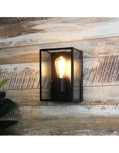 SL64906BK - Eaton Wall Light BlackSL64906BK