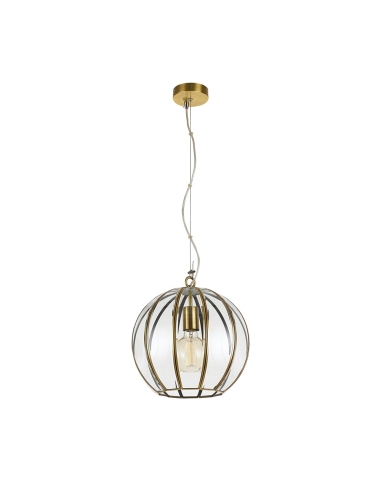 MEDINA PE30-AB - MEDINA 30 PENDANT - ANTIQUE BRASSMEDINA PE30-AB