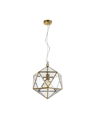 LAZLO PE30-AB - LAZLO 30 PENDANT SOLID BRASS - ANTIQUE BRASS