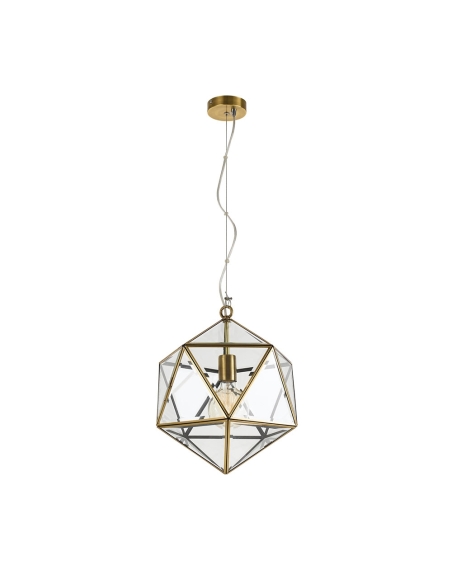 LAZLO PE30-AB - LAZLO 30 PENDANT SOLID BRASS - ANTIQUE BRASS