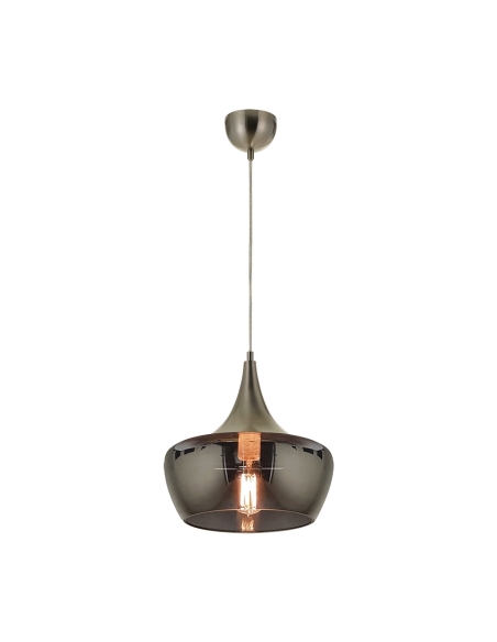LANDY PE30-NKSM - LANDY 30 PENDANT - Nickel Smoke