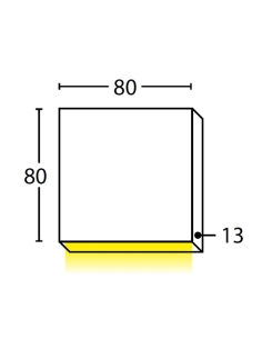 PDL Series 12V LED Exterior Surface Mounted Square Step PDL1SQBRZ 2