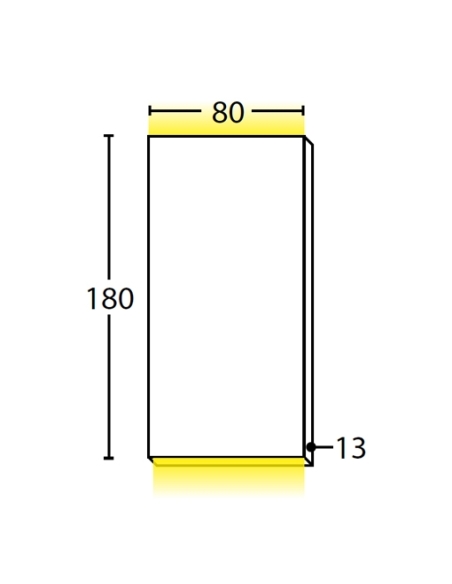 PDLUDRECTBRZ - PDL LED Exterior Wall Rectangular PDLUDRECTBRZ