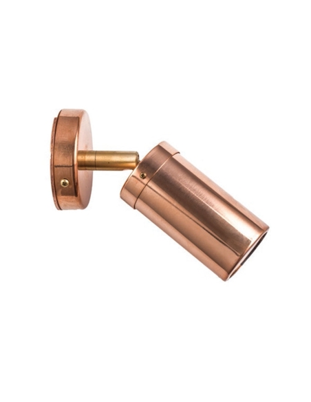 PG1ACEC - GU10 Exterior Wall Pillar Spot Lights (Light Weight Copper) IP54