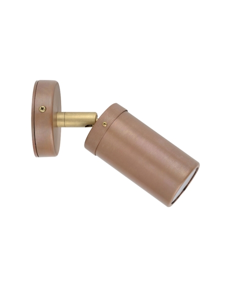 PG1ACECA - GU10 Exterior Wall Pillar Spot Lights (Aged Copper) IP54