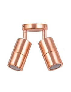 Poseidon 12V MR16 Double Adjustable Wall Pillar Light PM2AC