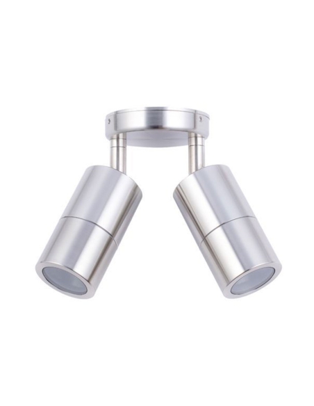 PM2ASS - MR16 Exterior Wall Pillar Spot Lights (316 Stainless Steel) IP65