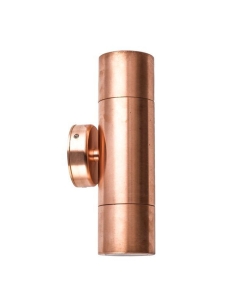 Poseidon 12V MR16 Up & Down Wall Pillar Light Copper - PMUDCPMUDC