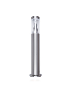 Bollard 6 watt LED 12 volt Anti-Glare With Flange Height PORTUS1FLSS