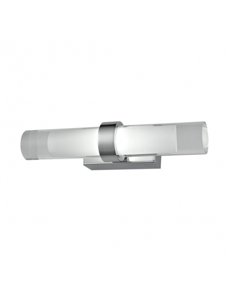 ROMEG2 - ROME City Series LED Interior Satin Chrome Tubular Up/Down Wall Light - Down Material: Iron, Aluminium Satin Chrome ...