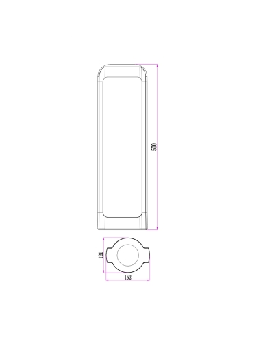 SEKER2 - SEKER LED Surface Mounted Bollard Lights SEKER2