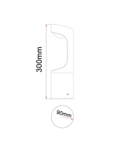 SETH2 - SETH LED Surface Mounted Bollard Lights IP54SETH2 2