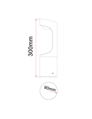 SETH2 - SETH LED Surface Mounted Bollard Lights SETH2