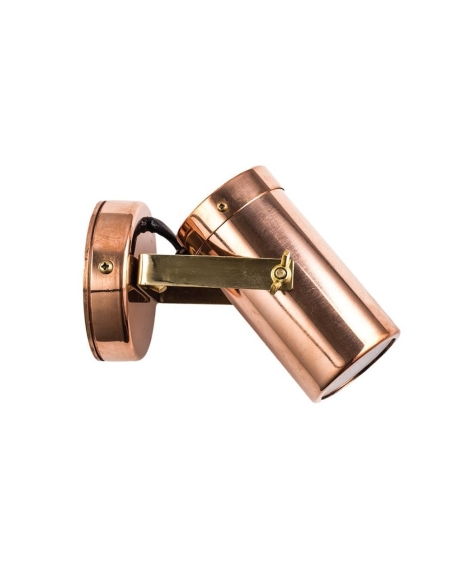 SG1ACEC - GU10 Exterior Adjustable Head Wall Pillar Spot Light (Light weight Copper) IP54