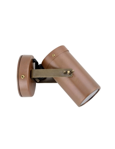 SM1ACEC - MR16 Exterior Adjustable Head Wall Pillar Spot Light (Light weight Copper) IP54