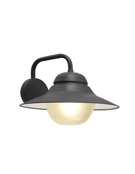 SPY-W2 - SPY Exterior Matte Black and Matte White with Frosted Diffuser Wall Lights IP44