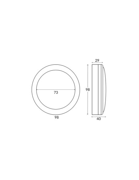 STE21 - STE Exterior LED 12V/240V Antique Brass STE21