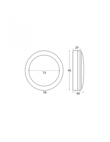 STE22 - STE Exterior LED 12V/240V Antique Brass STE22