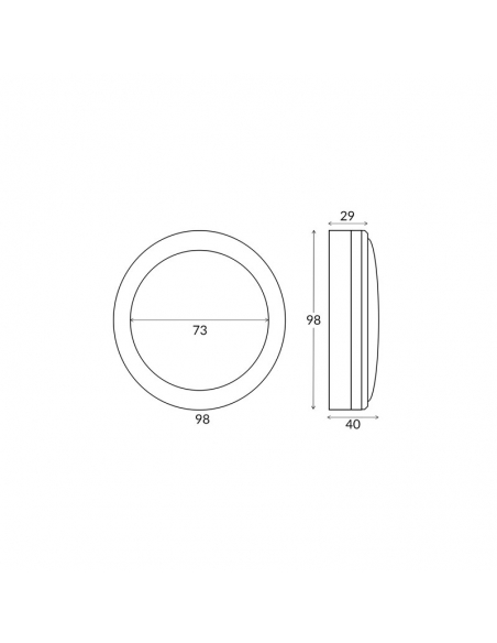 STE22 - STE Exterior LED 12V/240V Antique Brass STE22