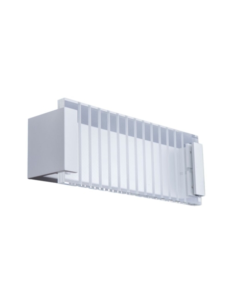 VIENNA - VIENNA City Series LED Interior Rectangular with Clear / Frost Ribbed Diffuser Wall Light - Frosted Ribbed Diffuser ...