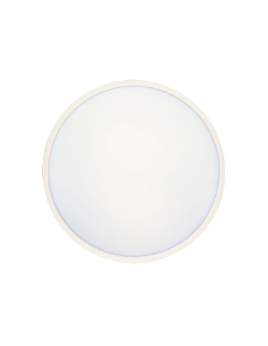 Sky 32 watt LED Dimmable Round Oyster Diameter 400mm Projection 25mm - White/Tri-Colour