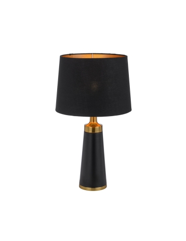 Margot Table Lamp - Antique Gold/Black 