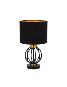 Grada Table Lamp Black / Antique GoldGRADA TL-BKAG