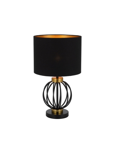 Grada Table Lamp Black / Antique Gold