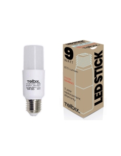 Tubular LED 9 watt E27 Dimmable - Natural WhiteG T379E27OP840D