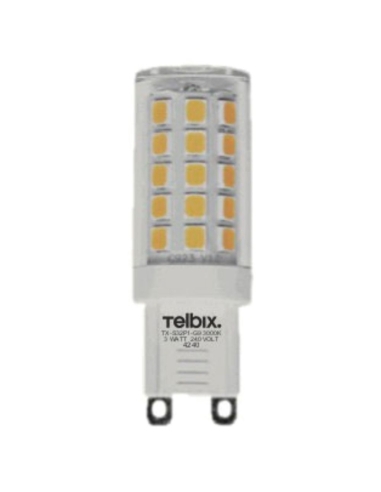 G G93W32-830 - G9 3W LED GLOBE CLEAR NON-DIM