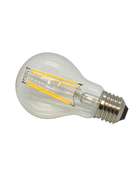 G A608E27CL830 - E27 A60 8W LED GLOBE CLEAR DIMG A608E27CL830
