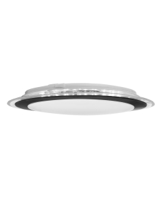 Telbix Astrid 18W Satin & Black/Tri-Colour LED Oyster ASTRID OY33-BK3C 2