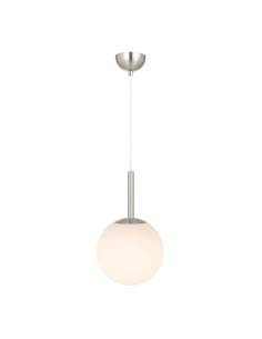Telbix Bally Modern Opal Matt Small Pendant Light 40W - BALLY PE 08-NKOM