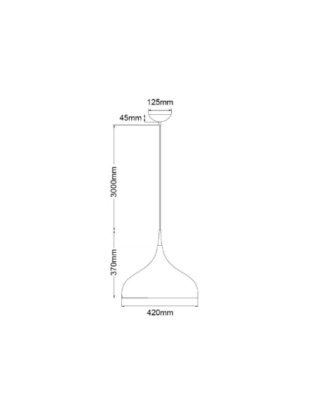 ZARA9A - ZARA Modern Dome Shape Pendant LightsZARA9A