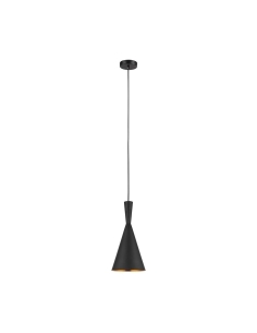 Modern Metal Cone Shape Pendant Light Matt Black - CAVIAR6CAVIAR6