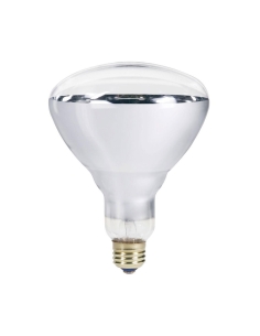 Heat Lamp Globe 240V E27 275 watt Diameter 125mm Length CLAHL275W