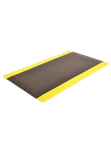 Dolphy Yellow Anti Fatigue Industrial Floor Mat With Rubber Material - 900 x 600