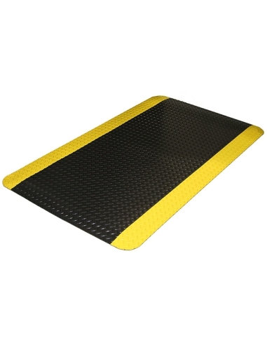 Dolphy Yellow Anti Fatigue Industrial Factory Warehouse Mat Rubber Material - 1500 x 900